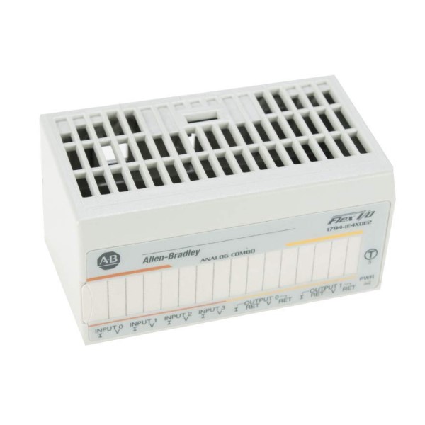 Flex I/O Módulo 4 entradas y 2 salidas analógicas 0-10VDC 0/4-20mA