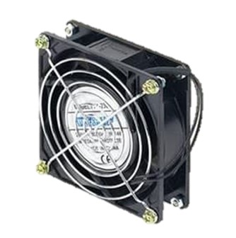 VENTILADOR SIN FILTRO 55m3/h 24VDC TAMAÑO ORIFICIO 124x124mm IP54