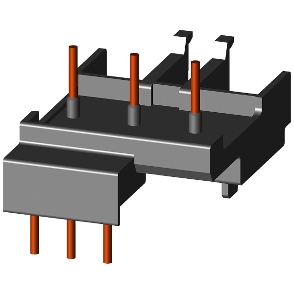 Bloque de conexión eléctrico y mecánico para 3RV2.1/3RV2.2 y 3RT2.1 Mando por AC y DC (embalaje individual)