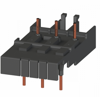 Bloque de conexión eléctrico y mecánico para 3RV1.21 y 3RT1.2., 3RW3 mando por AC