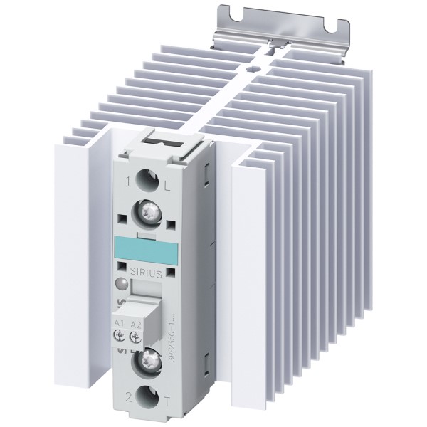 Relè estático monofásico 3RF2 AC 51 / 50 A / 40 °C 48-600 V / DC 4-30 V borne de tornillo Tensión de bloqueo 1200 V