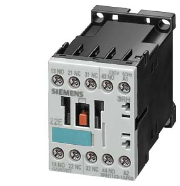 CONTACTOR AUXILIAR SIRIUS 3RH TAM. S00, 2 NA+2 NC, BOB 220 V AC