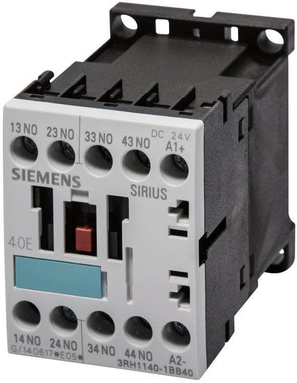 CONTACTOR AUXILIAR 4NA 24VDC SIZE 00