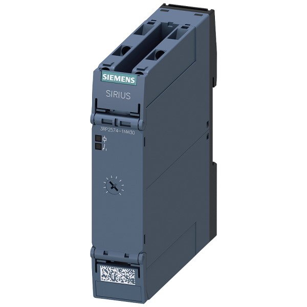 Relé temporizador electrónico con función estrella-triángulo 1NA instantáneo 1NA retardado 1 rango de tiempo 1...20 s AC/DC 12-240 V con AC 50/60 Hz borne de tornillo