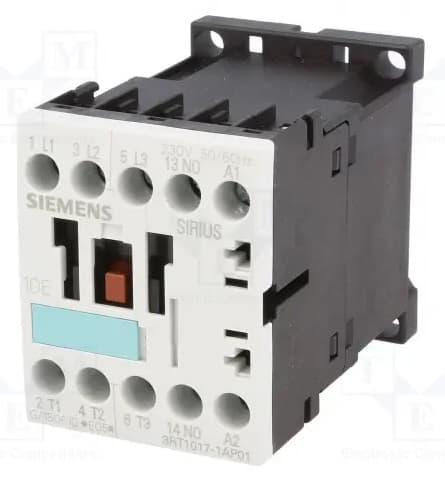 CONTACTOR SIRIUS 3 POLOS 12A 1NA 230VAC AC3 5.5 KW/400V SIZE S0