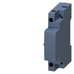 DISPARADOR SHUNT AC 210-240 V, 50/60 HZ, FM 100 % AC 190-330 V, 50/60 HZ, 5 S ED AC 190-330 V, 5 S ED CON CONEXION DE TORNILLO PARA INTERRUPTOR AUTOMATICO 3RV2
