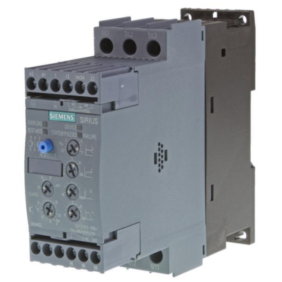 Arrancador suave 38 A, 18,5 kW 200-480 V,  24 VAC/DC bornes de tornillo