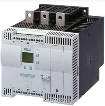 Arrancadores suaves SIRIUS valores con 460 V, 50 °C Estándar: 385 A, 300 hp Contacto común a 3: 667 A, 600 hp 200-460 V AC, 115 V AC bornes de tornillo