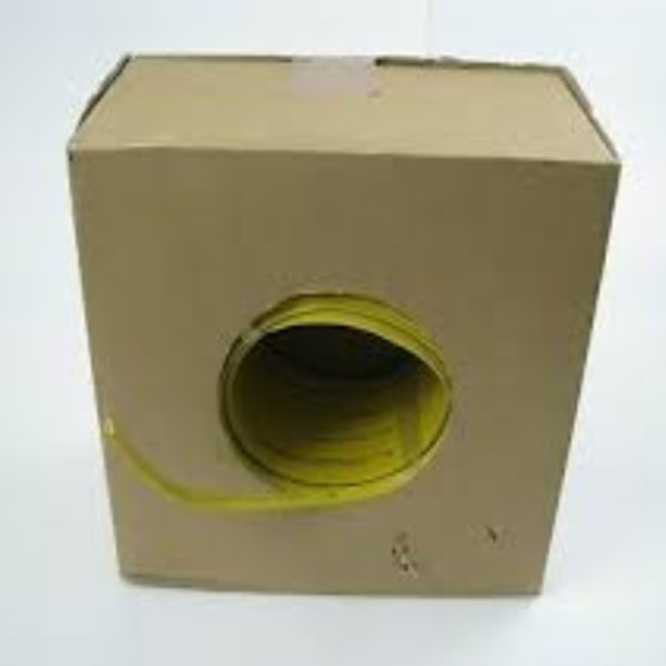 Cable AS-i perfilado amarillo goma 2x 15 mm2 100 m compuesto por 100 m de cable