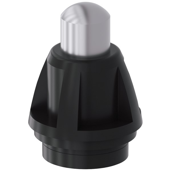 Cabeza de accionamiento para interruptores de posición 3SE51/52 vástago reforzado forma B de acero inoxidable con 3 mm de sobrecarrera según DIN EN 50041