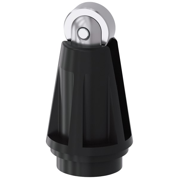 Cabeza de accionamiento para interruptores de posición 3SE51/52 vástago de rodillo Forma C con Rodillo de acero inoxidable 13 mm según EN 50041 con 3 mm de sobrecarrera