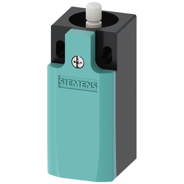 Interruptor de posición caja de plástico según DIN EN 50047 31 mm Conexión del aparato 1x (M20 x 15) 1NA/1NC contactos de acción brusca (de forma intercambiable) Vástago reforzado forma B con vástago de teflón