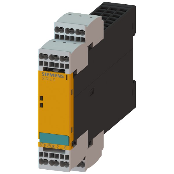  Módulo de seguridad SIRIUS con circuitos de habilitación de relé (FK) AC/DC 24 V 225 mm borne de resorte FK instantáneo: 4 NA FK retardado: 0 MK para realimentación: 1 aparato de ampliación máximo alcanzado SIL / PL: como unidad base