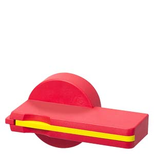 3VT3 Mecanismo de operacion rotativa bloqueable, perilla roja