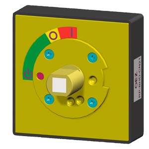 Accesorio para VT250 VT630 Panel frontal para manilla amarillo, IP66