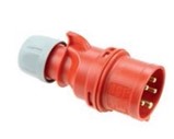 TOMA IND MACHO 125A 3P+T 400VAC IP66/67 