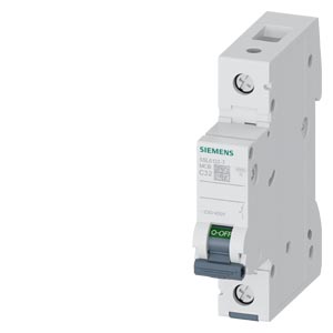 Interruptor magnetotérmico 1 polo C 32A 400V 6kA