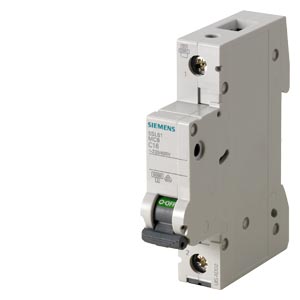 Interruptor magnetotérmico 1 polo C 63A 400V 6kA