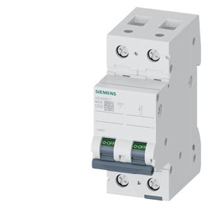 INTERRUPTOR TERMOMAGNETICO BIPOLAR, CON DISPARO SIMULTANEO CORRIENTE TERMICA 50.0 AMP, 6 KA @ 440 VAC, 20 KA EN 24 A 110 VCC