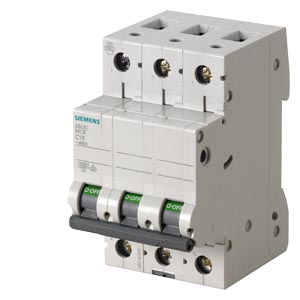 Interruptor magnetotérmico 3 polos C 4A 400V 6kA