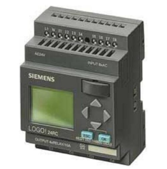 VERSION 5
LOGO! 12/24RCMOD. LOG. DISPL. AL/E/S: 12/24V DC/RELE 8ED (2EA)/4SDMEM. 130 BLOQUES AMPLIABLE MODULARMENTE