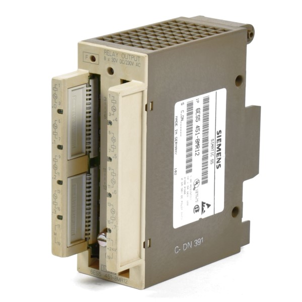 SIMATIC S5 Sal. Digital sin sep. galvanica S5-90U/95U/100U/ET100-200U 8XRELE