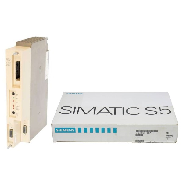 SIMATIC S5 CPU 943 Modulo central para S5-115U RAM 48 KBytes 2 interfaces PG