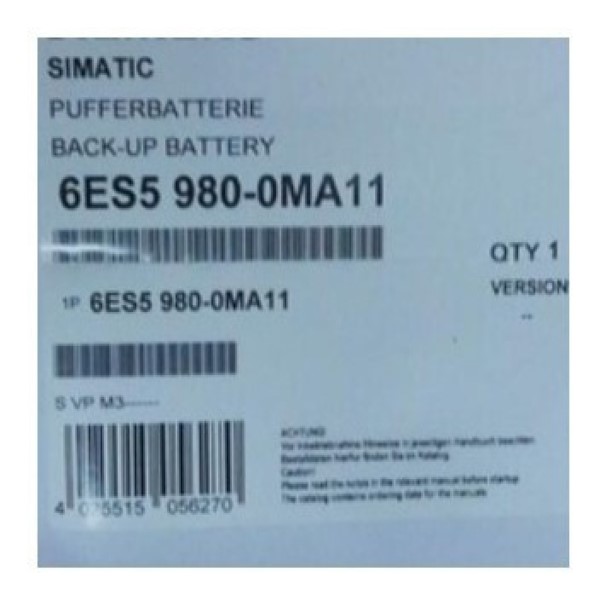 Bateria de respaldo de litio tamano 1/2 AA S5-90/95/100
