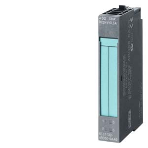 SIMATIC DP 5 módulos electrónicos para ET 200S 4 DO estándar DC 24V/2A 15 mm de ancho 5 unidades por unidad de embalaje