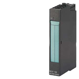 SIMATIC DP módulo electrónico para ET 200S 2 AO I 15 mm de ancho +/-20 mA; 13 bits + signo 4...20 mA; 13 bits Tiempo de ciclo inferior a 1 ms con LED SF (fallo agrupado)