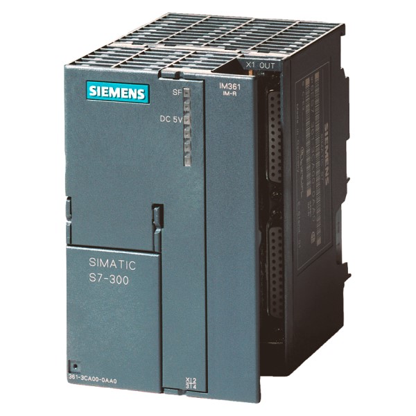 SIMATIC S7-300 módulo de interfaz IM 361 en bastidor de ampliación para conexión a bastidor central (IM360) Tensión de alimentación 24 V DC con bus K
