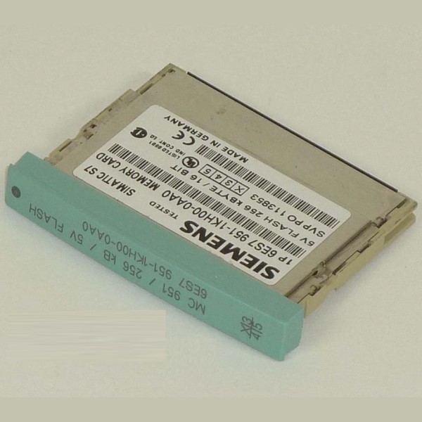 SIMATIC S7 Memory Card para S7-300 diseño corto Flash-EPROM de 5 V 256 Kbytes