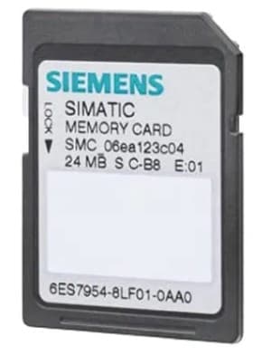 SIMATIC S7, MEMORY CARD PARA S7-1200 CPU, 3,3 V NFLASH, 2 MBYTE