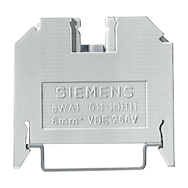 Borne de paso termoplástico Borne de tornillo en ambos lados borne sencillo 8mm tam. 6