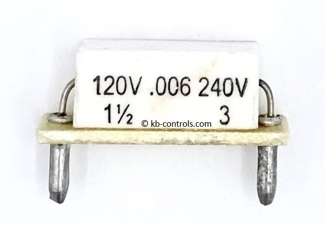 RESISTENCIA DE CABALLOS DE FUERZA ENCHUFABLE 90VDC 1 1/2 HP 180 VDC 3 HP