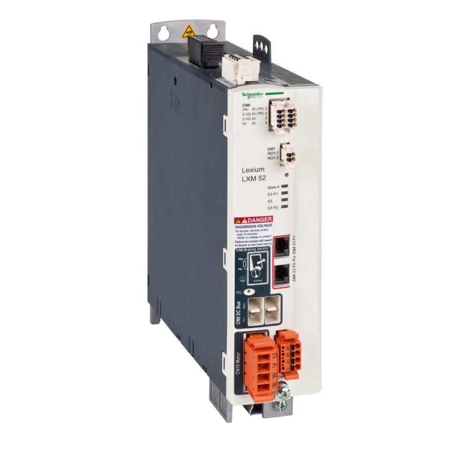 Motion servo drive - Lexium 52 - tensión de alimentación trifásica 208/400/480 VAC - 3 kW accionamiento simple - 10A/30A 