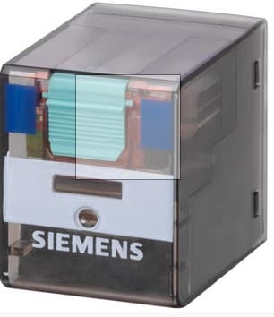 Relé enchufable, 3 conmutados DC 24 V, 10 A, 22,5 mm de ancho para zócalo LZS Relé enchufable, 3 conmutados DC 24 V, 10 A, 22,5 mm de ancho para zócalo LZS