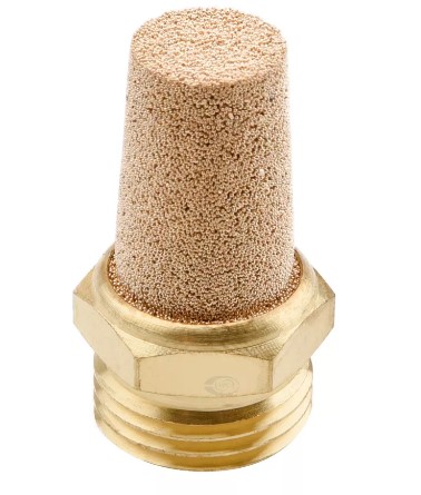 SILENCIADOR DE BRONCE CONICO DE 1/2 SILENCIADOR DE BRONCE CONICO DE 1/2