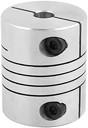 ACOPLE FLEXIBLE PARA EJE 10mm DE ALUMINIO 30mm LARGO 25mm DIAMETRO ACOPLE FLEXIBLE PARA EJE 10mm DE ALUMINIO 30mm LARGO 25mm DIAMETRO