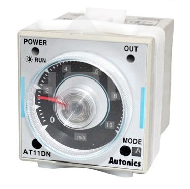 TEMPORIZADOR ANALOGICO 11 PINES 48X48 24VAC/DC TIEMPO LIMITE DPDT 2C DE 0.05S A 100H