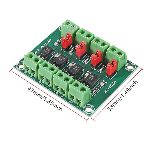 OPTOACOPLADOR DE 4 CANALES 3.6V a 30V AISLAMIENTO DE VOLTAJE