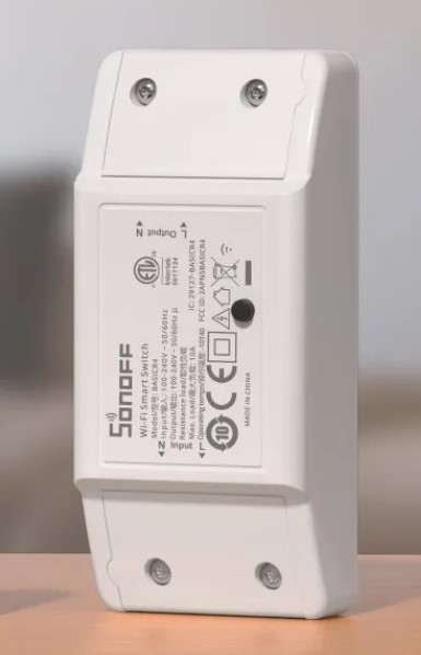 INTERRUPTO INTELIGENTE WIFI 1 CANAL 2.4Ghz 10A 90 a 250vac compatible Alexa