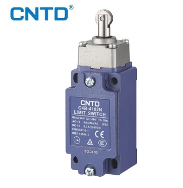 INTERRUPTOR DE POSICION METALICO 1NO+1NC ACCION RAPIDA  PG13.6 PULSADOR CON ROLDANA 