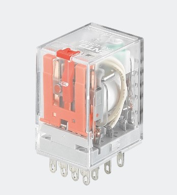 MINI RELE 14 PINES CUADRADO 24VDC 5A C/LED