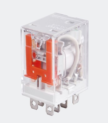 MINI RELE 8 PINES CUADRADO 24VDC 10A C/LED