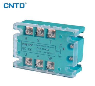 RELE ESTADO SOLIDO TRIFASICO 80A DOBLE SCR DC4-32V SALIDA: AC24-380V