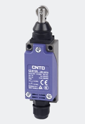 INTERRUPTOR DE POSICION ACCION RAPIDA 1NO/1NC CON PULSADOR CON ROLDANA ACERO IP65