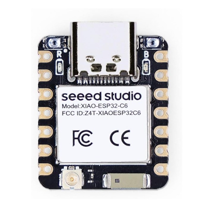 ESP32 2.4 GHz Wi-Fi 6, BLE 5.0, Zigbee, Matter, Thread, antena integrada e interfaz de antena externa