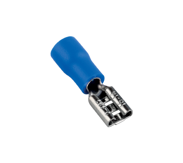 TERMINALES HEMBRA AZUL 4.75 X 0.5 mm (100 pz)