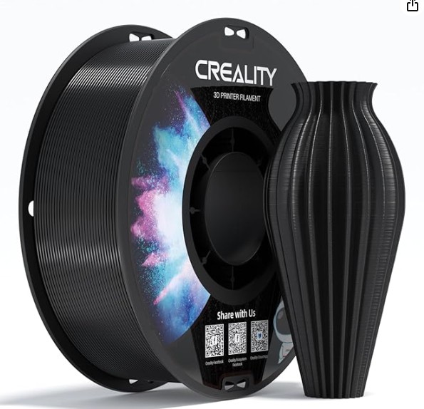 FILAMENTO PETG NEGRO PARA IMPRESORA 3D EN GRAMOS 